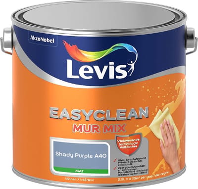 Levis - Easyclean Mur Mat Mix - Shady Purple A40 - Mengverf - 2,5 L