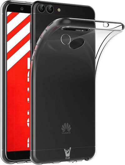 Hoesje geschikt voor Huawei P Smart 2019 -Transparant TPU Siliconen Soft Gel Case - van iCall