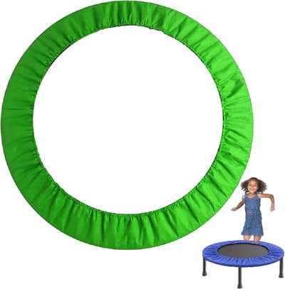 Trampoline Veiligheidspad - Veiligheidskussen Randkussen - Indoor Fitness - Waterproof Oxford Stof - 96 cm - Groen