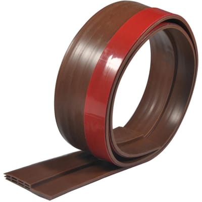 Bande de porte en caoutchouc de silicone de 100 cm avec support autocollant pour joint de porte pour fenêtre ou espace de porte