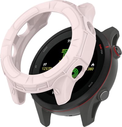 Strap-it TPU case - bescherm hoesje geschikt voor Garmin Forerunner 255s (roze)