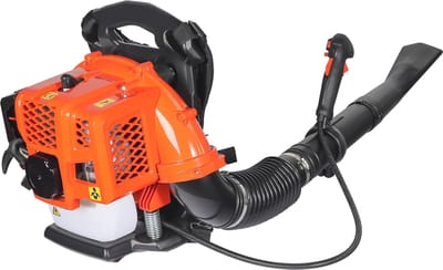 Benzine Bladblazer 1,7 pk - Rugmodel met 2-takt Motor voor Bladeren en Tuinreiniging