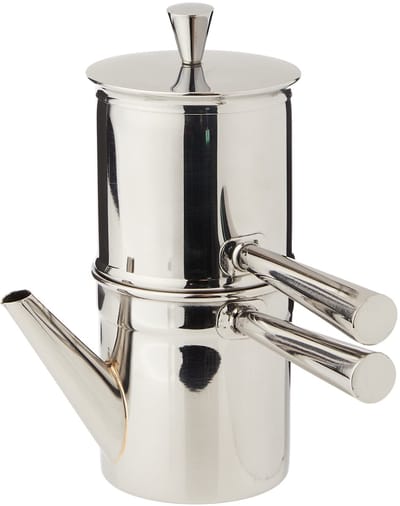 Unyqoos® Roestvrijstalen koffiemaker voor authentieke Napoletaanse koffiebeleving