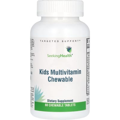 Seeking Health, multivitamine kauwbaar voor kinderen, 60 kauwtabletten
