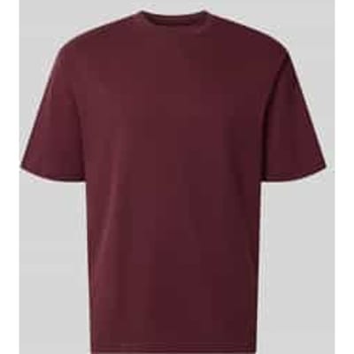 regular fit T-shirt met ronde hals