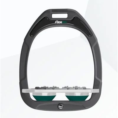 Platte Ultra Grip Beugels Antraciet/Grijs/Groen Flex-On Green Composite