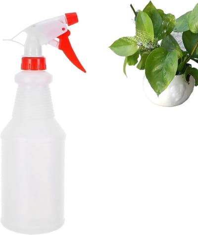 Spuitapparaat voor planten - Handsproeier tuingereedschap - Planten water geven - Verstelbare draaikop - 500 ml capaciteit - Transparant