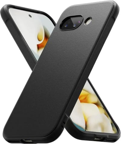 Ringke Onyx | Hoesje Geschikt voor Google Pixel 9a | Back Cover Flexibel TPU | Militaire Standaard | Zwart
