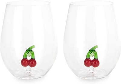 Balvi Glazenset Kers 500ml x2 Glas