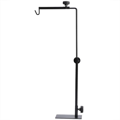 Support de lampe d'atterrissage réglable pour reptiles, tortues, mille-pattes et araignées white