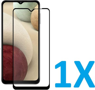 Volledige dekking Screenprotector Glas - Tempered Glass Screen Protector Geschikt voor: Samsung Galaxy A12 5G  / Samsung Galaxy M12 - 1x