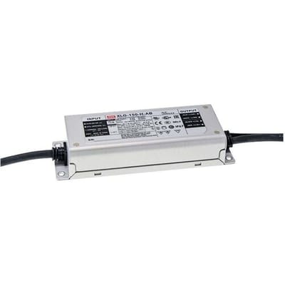 MEAN WELL XLG-150-24-A LED-driver Constante spanning, Constante stroomsterkte 150 W 3.2 - 6.25 A 24 V/DC Geschikt voor meubels, Outdoor,