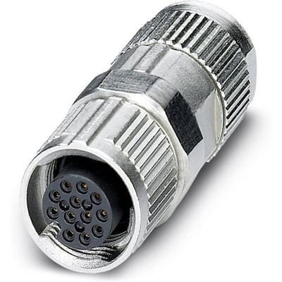 Phoenix Contact 1559631 Sensor/actuator connector, niet geassembleerd M12 Aantal polen (sensoren): 12 Bus, recht 1 stuk(s)
