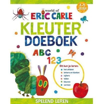 Rupsje Nooitgenoeg Kleuterdoeboek Educatieve boeken (spelletjes en raadsels)
