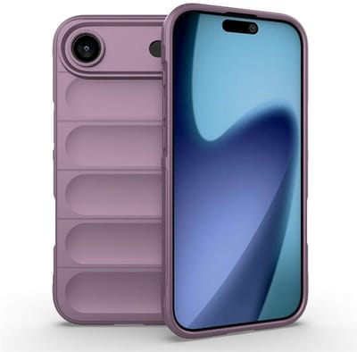 Coverup Hoesje - Geschikt voor iPhone Air Hoesje - Coverup Hands-On Rugged Back Cover - Paars