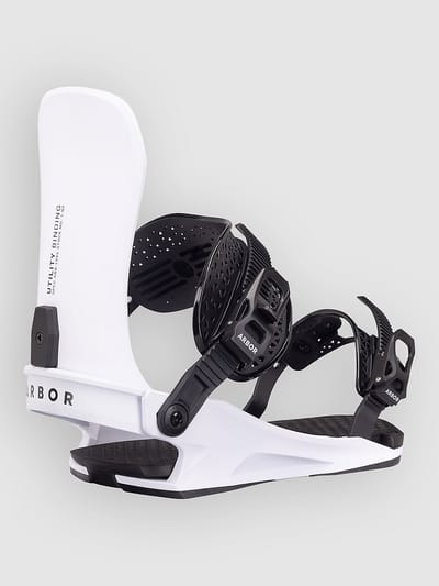 Arbor Utility 2027 Snowboard Bindingen wit