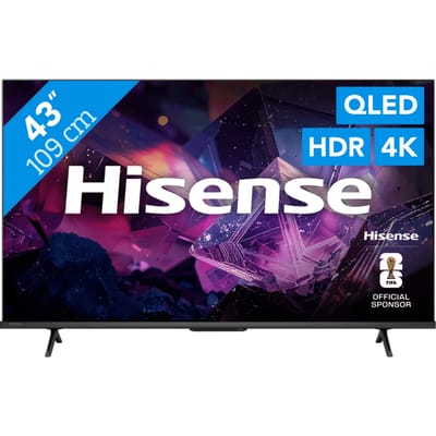Hisense 43E79S PRO tv 109,2 cm (43") 4K Ultra HD Smart TV Wifi Zwart
