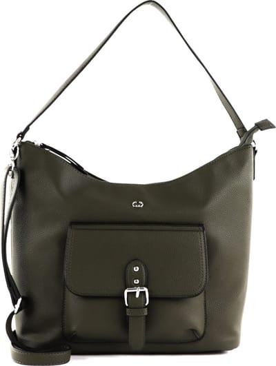 GERRY WEBER Schoudertas La Paloma Hobo Forest Night Groene