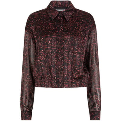 Lofty Manner Blouse Blouse Astrid Swirl Print Dames Maat - L