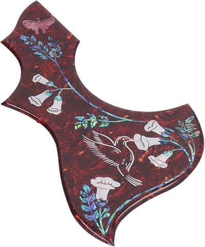 Hummingbird Gitaar Pickguard Vervangingsonderdeel voor Akoestische Gitaren - Zelfklevend, Krasbestendig en 2mm Dikte