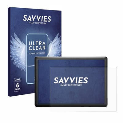Savvies - Screenprotector voor Wacom One S CTL-472-S - Folie Beschermfolie transparant 6 Stuks