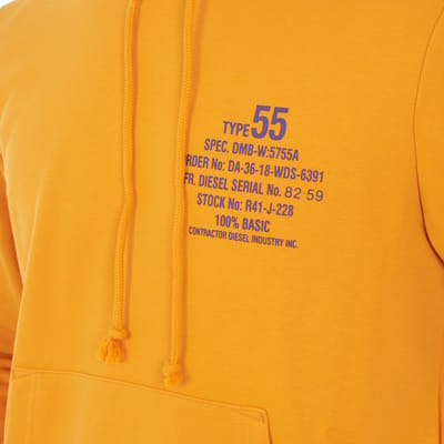 A06500-00HAYT Heren Sweatshirt met capuchon en opdruk