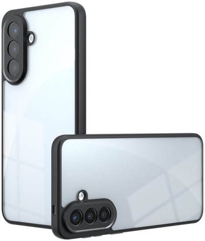 Coverup Hoesje - Geschikt voor Samsung Galaxy A57 Hoesje - Coverup Transparante Back Cover met Camera Cover - Transparant