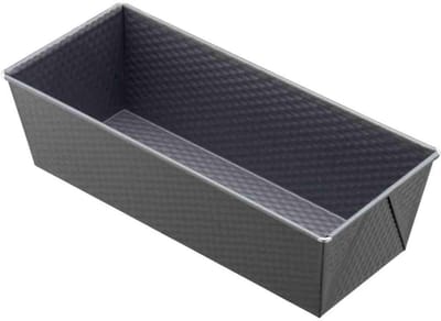 Broodbakvorm 30 x 12 cm voor 1000 g brood - anti-aanbaklaag en praktische greeprand