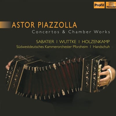 Friedemann Wuttke, Winfried Holzenkamp, Südwestdeutsches Kammerorchester, Timo Handschuh - Astor Piazzolla Concertos & Chamber Works (CD)