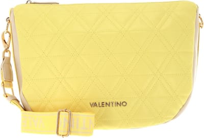 VALENTINO Schoudertas Palm Re Hobo Bag Lime / Ecru Lichtgeel
