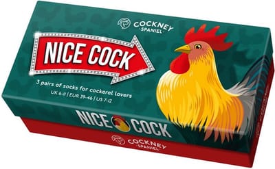Odd Socks - Cockney Spaniel's Nice cock sokken 39-46