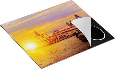Chefcare Inductie Beschermer Gondel in Venetië voor het Basiliek - 60x50 cm - Afdekplaat Inductie - Kookplaat Beschermer - Inductie Mat