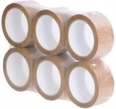 Sigma Verpakkingstape Bruin 66m x 48mm