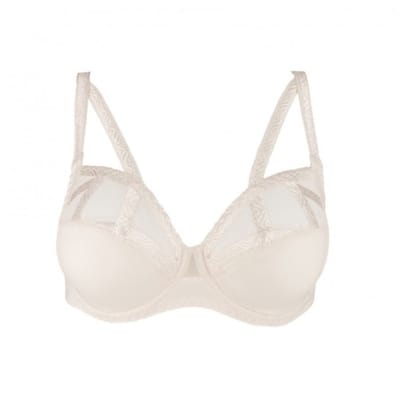 Louisa Bracq - Noire Soie push-up Beha Kleur ivoor Maat 75B