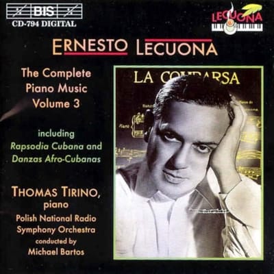 Thomas Tirino, Polish National Radio Symphony, Michael Bartos - Lecuona: Complete Piano Music Vol 3 (CD)