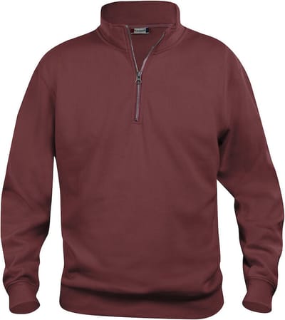 Clique Basic Half Zip 021033 - Bordeaux - M