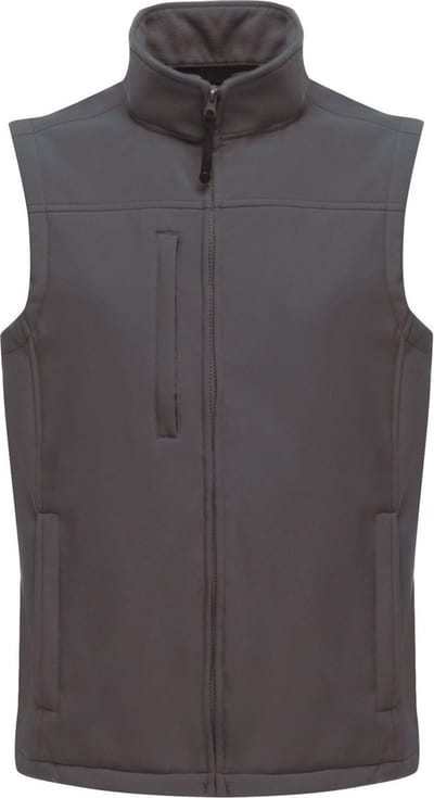 Vest Heren Outdoor Zip Front High Collar
