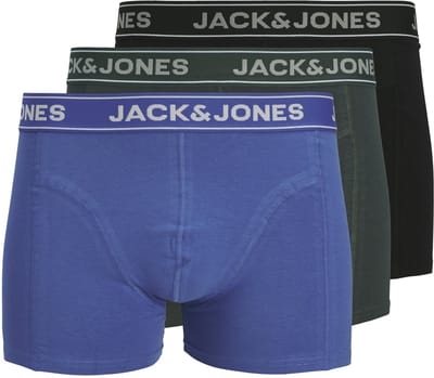 Jack & Jones heren 3P boxer trunks plus size multi II