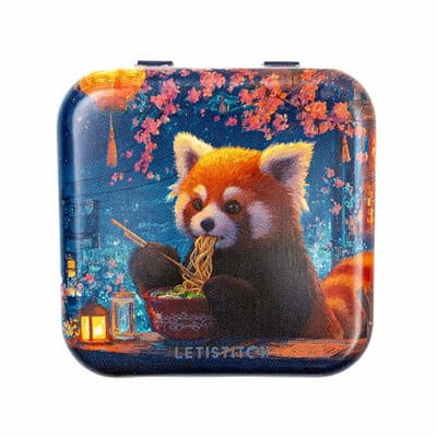 Naaldendoosje - LETI - Metalen doosje Midnight Feast - letistitch