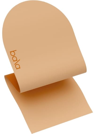 Bala The Play Mat – fitnessmat/Yogamat – 5 mm dik – Comfortabel – Sand beige – Ideaal voor yoga & pilates