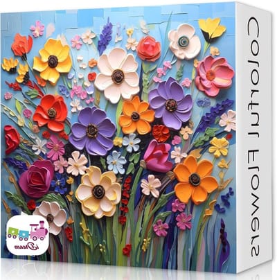 Legpuzzel 1000 stukjes - Puzzel volwassenen - Ontspannende hobby - 3D papieren kunstontwerp - 50 inch - Veelkleurig