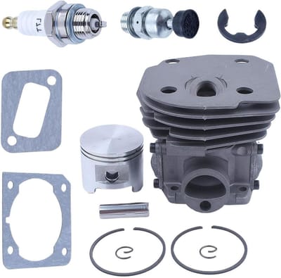 Cilinder Zuiger Kit - Motor Onderdelen - Kettingzaag Onderhoud - Met Decompressieklep - 45mm Boring - Niet Gespecificeerd