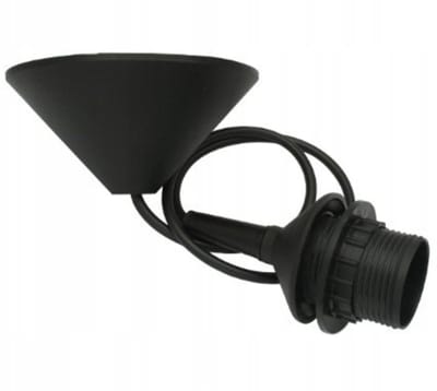 SMX Design - Elektrische Lampfitting - E27 - Decoratief - Inclusief Kabel en Plafondkap