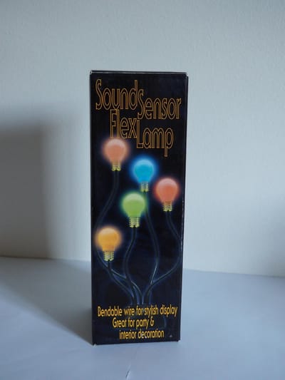 Sound sensor flex lamp