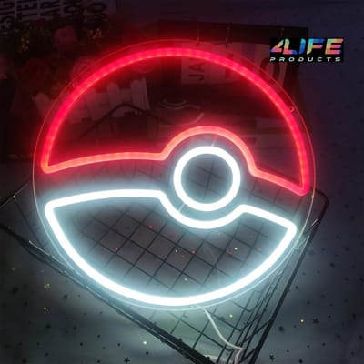 Magic ball - neon led lamp - neonlamp - wandlamp - stoer - cadeau - jongens - meisjes - verjaardag - party - game room - nachtlamp - TIKTOK - sfeerlamp