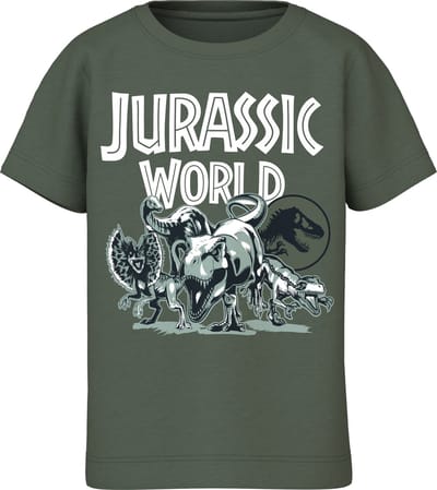 NAME IT - TKMPIWER JURASSIC SS TOP NOOS SKY - Jongens - Lange mouwen shirts