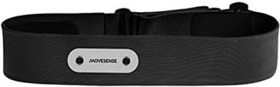 Borstband - Hartslagmeter band - Sportactiviteiten meten - Comfortabele pasvorm - Maat M - Zwart