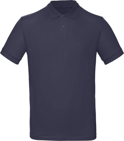 B&C Men's organic polo shirt CGPM430 - Navy Blue - L