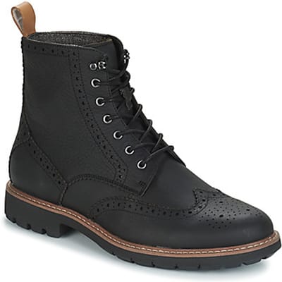 Clarks  Veterboots Heren - Zwart - Maat 40