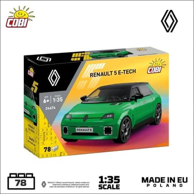 COBI 24674 Renault 5 E-Tech
